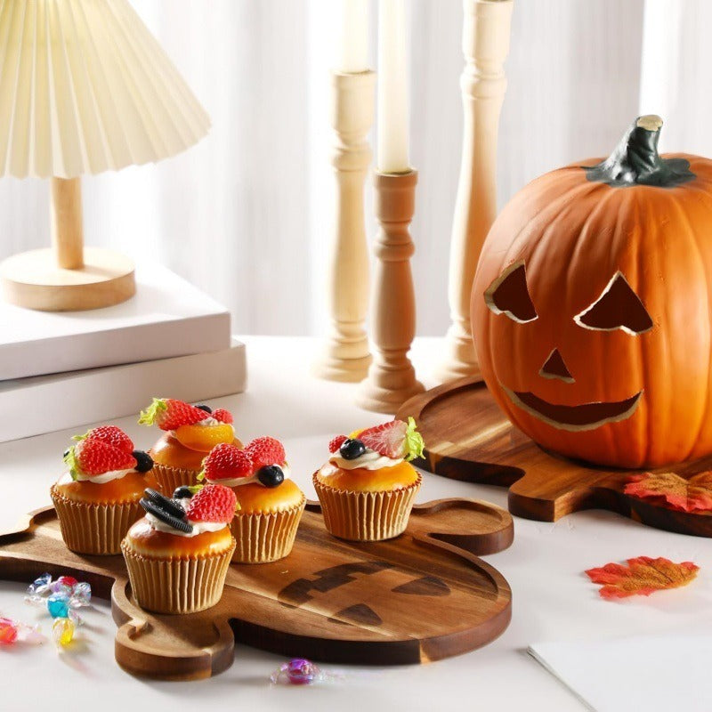 Wooden Snack Tray for Parties