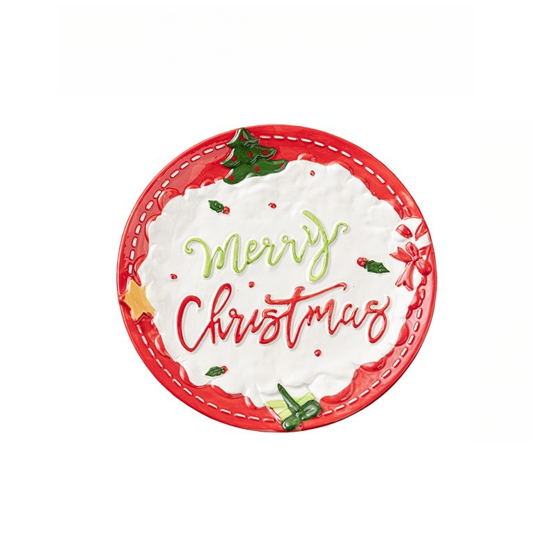 Christmas Dessert Serving Plate